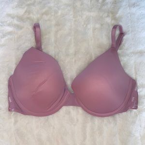 PINK Victorias Secret VS Wear Everywhere Push Up Bra Convertible Straps Pink 34C